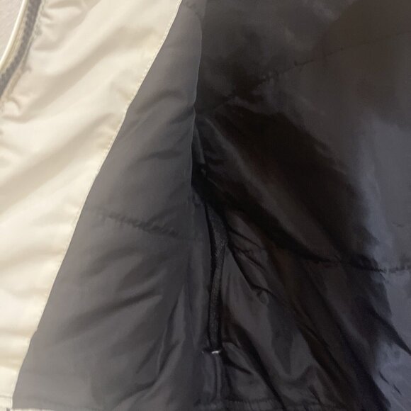 ROXY Puffer Hooded Winter Jacket White Youth Size Medium M Girl - Picture 16 of 16